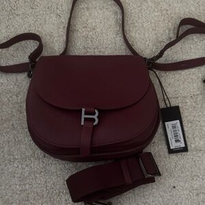 Botkier Deep ox blood Leather Crossbody Bag